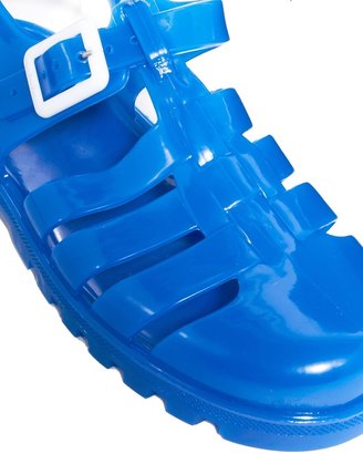 JuJu Maxi UV Blue Flat Sandals