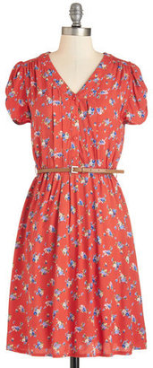 Sunnygirl PTY LLTD Take to the Wind Dress in Red Floral
