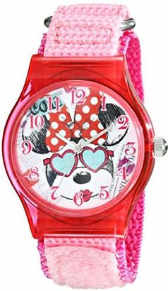 Disney Kids' W001696 Minnie Mouse Analog Display Analog Quartz Watch
