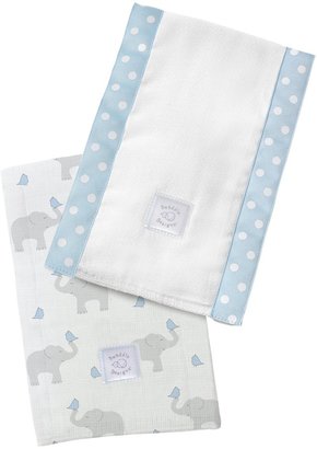 Swaddle Designs Baby Burpies - Cotton - Yellow Little Chickies - 2 ct