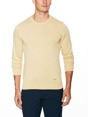 Armani Collezioni Cotton Crewneck Sweater