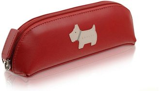 Radley Heritage dog red medium zip pencil case