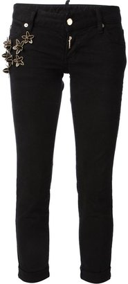 DSquared 1090 DSQUARED2 cropped skinny jean