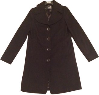 Moschino Black Wool Coat