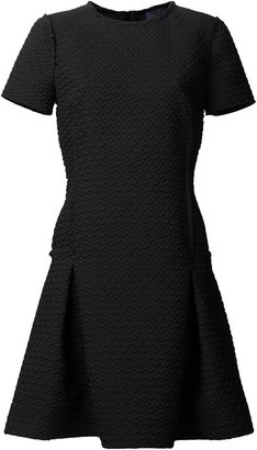 Lanvin waffle knit flared dress