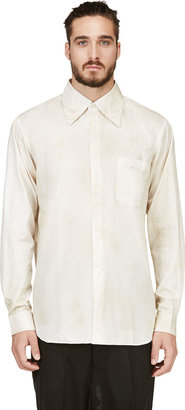 Comme des Garcons Homme Plus Off-White Treated Shirt