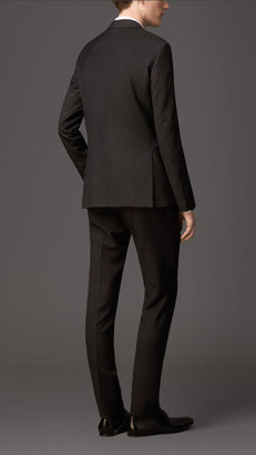Burberry Slim Fit Travel Tailoring Wool Pinstripe Suit