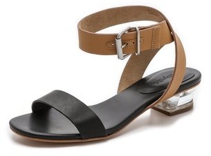 See by Chloe Lucite Low Heeled Sandals
