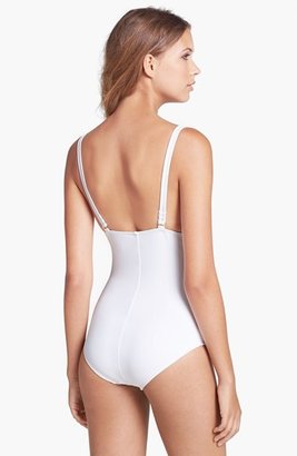 La Blanca Ruched One-Piece Swimsuit