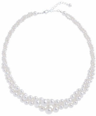 Cezanne 3 Row Pearl Twist Necklace