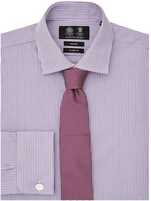 Austin Reed Non-Iron Classic Fit Fine Rope Stripe Shirt