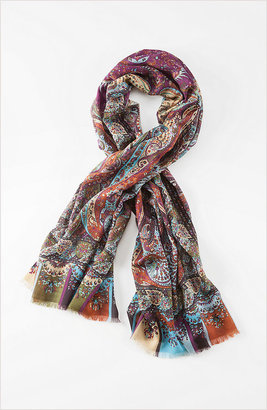 J. Jill Highland paisley scarf