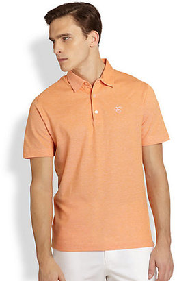 Canali Textured Polo