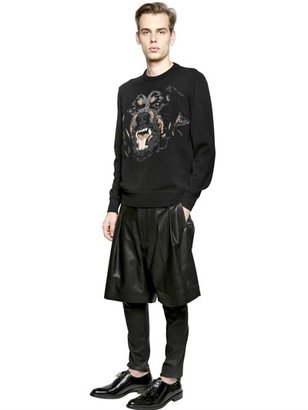 Givenchy Rottweiler Patch Wool Sweater