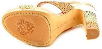Vince Camuto Adrien Womens Leather Platforms Sandals Shoes