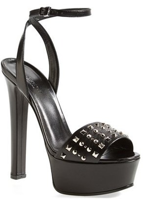 Gucci 'Leila' Studded Platform Sandal (Women)