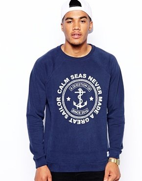 A Question Of Sweatshirt with Sailor Print