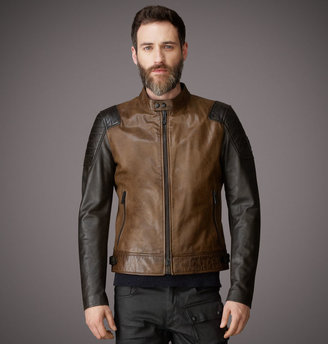 Belstaff OXLEY JACKET In Signature Hand Waxed Leather