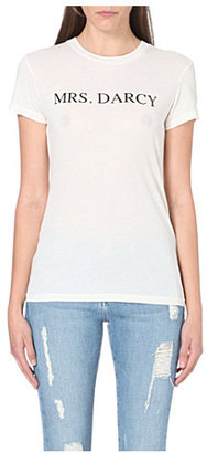 Wildfox Couture Mrs Darsy cotton-jersey t-shirt