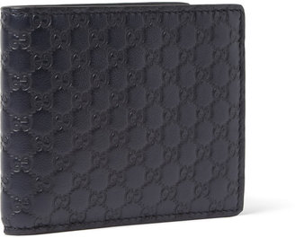 Gucci Embossed Leather Billfold Wallet