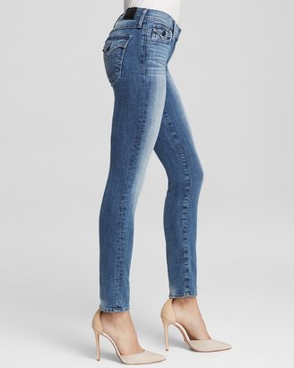 True Religion Jeans - Victoria Cigarette Ankle with Flap Pocket in Earth's Mystery