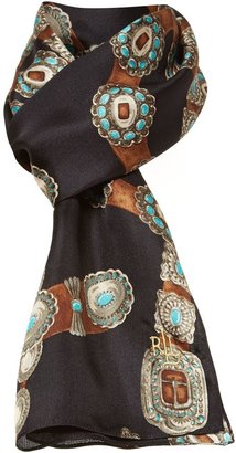 Lauren Ralph Lauren Mabel oblong silk scarf