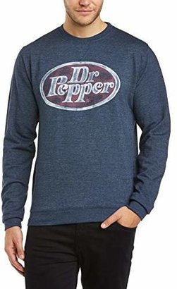 Dr. μ Dr. Pepper Men's 33.04 Crew Neck Long Sleeve Sweatshirt