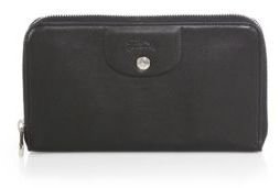 Longchamp Le Pliage Cuir Zip-Around Wallet