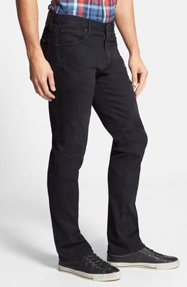 Agave 'Gringo - Triple Black Flex 12' Straight Leg American Stretch Denim Jeans (Black)