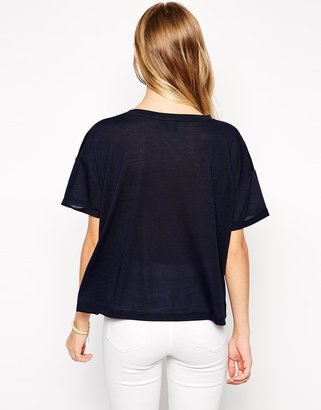 ASOS COLLECTION T-Shirt with Is It Friday Yet? Print