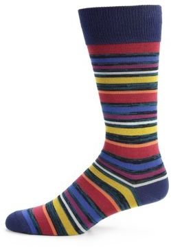 Paul Smith U-Twist Striped Socks