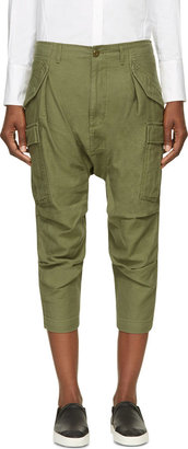 NLST Green Harem Cargo Pants