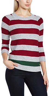 Tommy Hilfiger Women's Sisi Striped 3/4 Sleeve Jumper