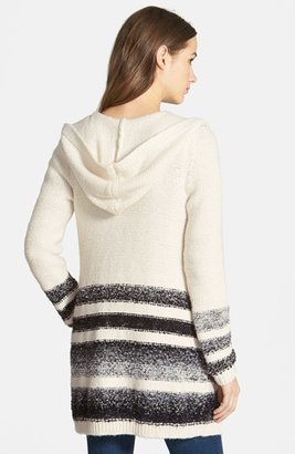 Splendid Ombré Stripe Cardigan Sweater