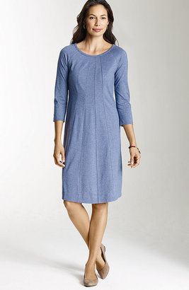 J. Jill Multiseam 3/4-sleeve knit dress