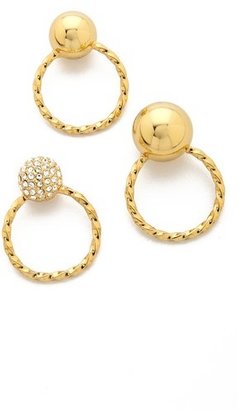 Giles & Brother Triple Twist Ball Ring