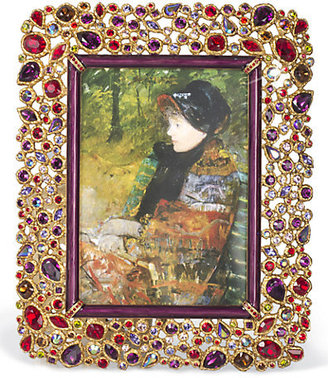 Jay Strongwater Multi-Bejeweled Picture Frame