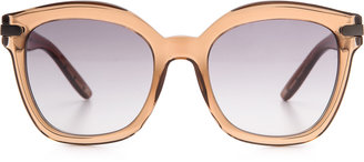 Bottega Veneta Thick Frame Sunglasses