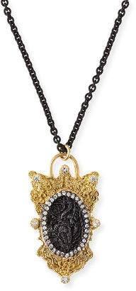 Armenta Old World Layering Charm Necklace