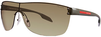 Prada Linea Rossa PS54PS Sport Shield Metal Frame Sunglasses