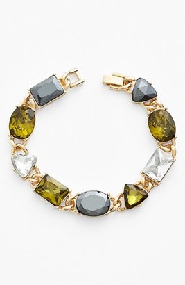 Anne Klein Stone Line Bracelet