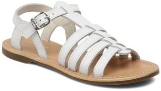 Aster Kids's Vibride Sandals In White - Size 2