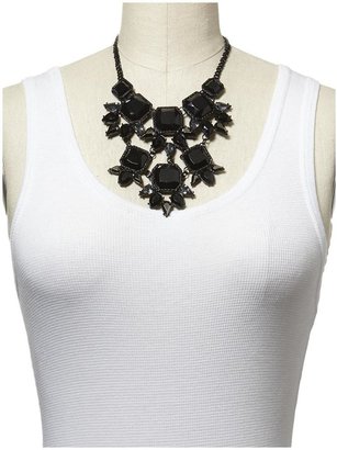 Finders Keepers Tinley Road Black All Over Statement Necklace