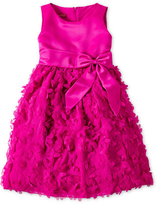 JCPenney Princess Faith Sleeveless Flower Applique-Skirt Dress - Girls 7-12