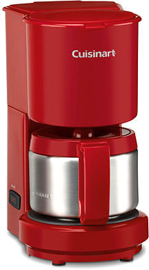 Cuisinart DCC-450R Coffee Maker, 4 Cup Red
