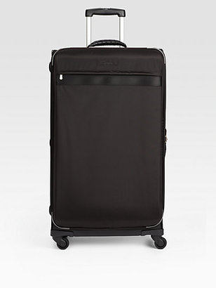 Longchamp Surf Nylon Large Rolling Suitcase
