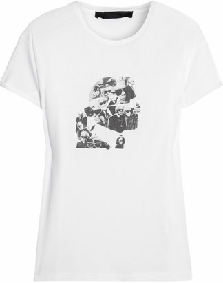 Karl Lagerfeld Paris Printed cotton T-shirt