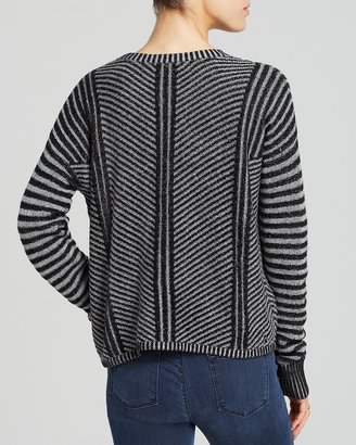 Aqua Sweater - Novelty Ribbed