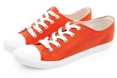 New Look White Lace Up Sports Plimsolls