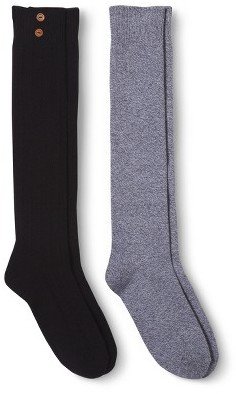 Merona Women's Knee High Socks 2-Pack